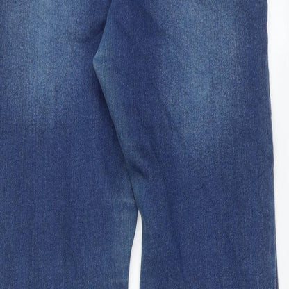 Womens UK Size 8 Papaya Regular Fit Jegging Blue Jeans