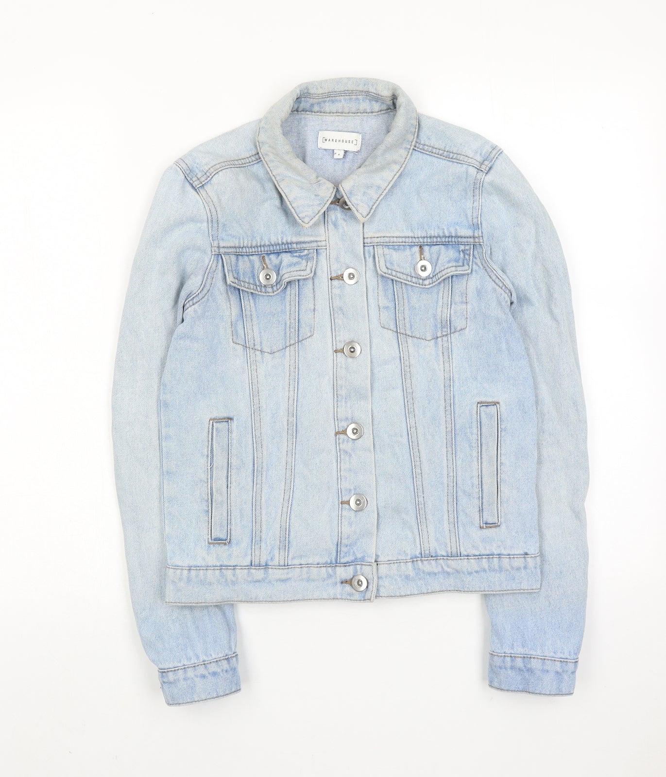 Womens UK Size 6 Warehouse Blue Jacket