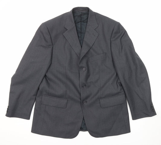 Mens UK Size 42 James Barry Regular Grey Suit Jacket