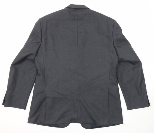 Mens UK Size 42 James Barry Regular Grey Suit Jacket