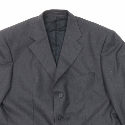 Mens UK Size 42 James Barry Regular Grey Suit Jacket