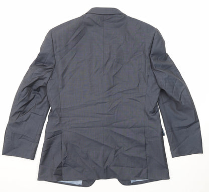 Mens UK Size 40 Marks and Spencer Regular Grey Suit Jacket