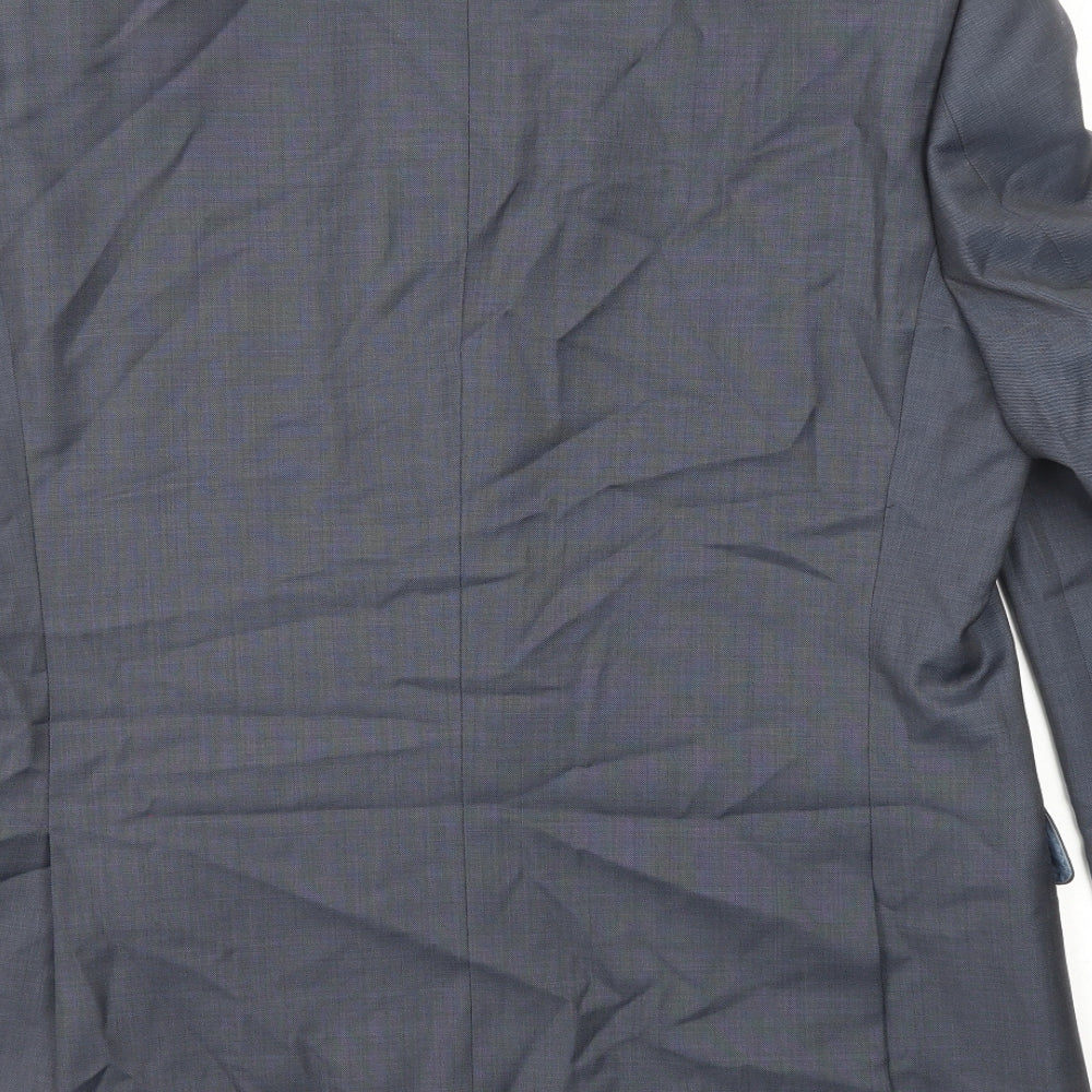 Mens UK Size 40 Marks and Spencer Regular Grey Suit Jacket