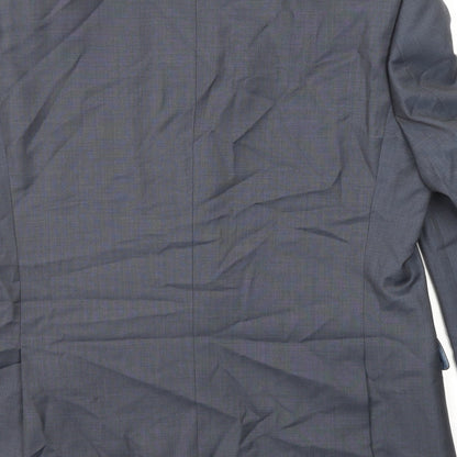 Mens UK Size 40 Marks and Spencer Regular Grey Suit Jacket