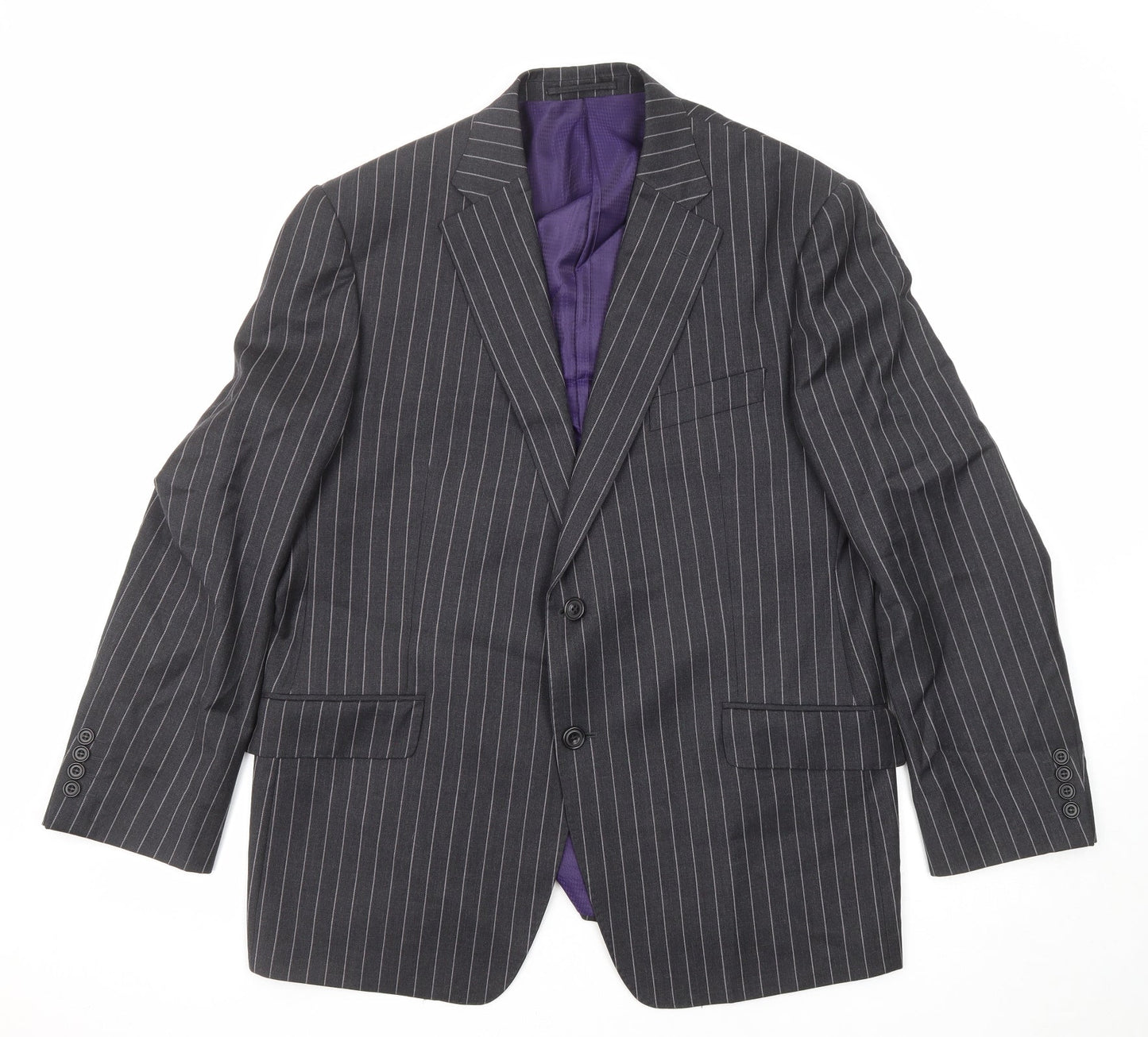 Mens UK Size 42 Marks and Spencer Regular Grey Suit Jacket