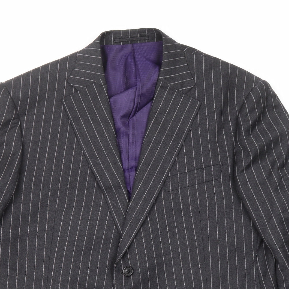 Mens UK Size 42 Marks and Spencer Regular Grey Suit Jacket