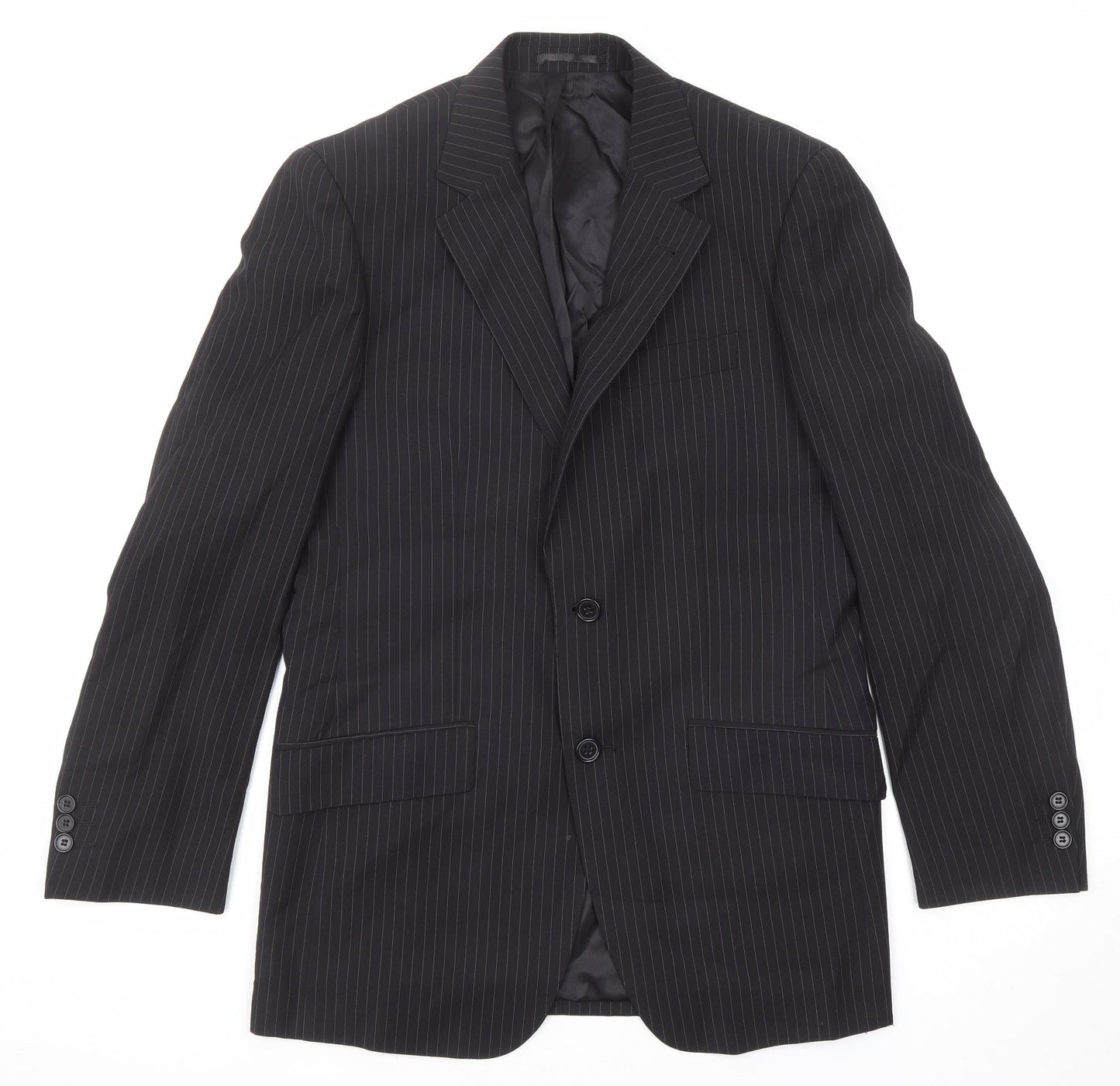 Mens UK Size 36 Burton Regular Black Suit Jacket