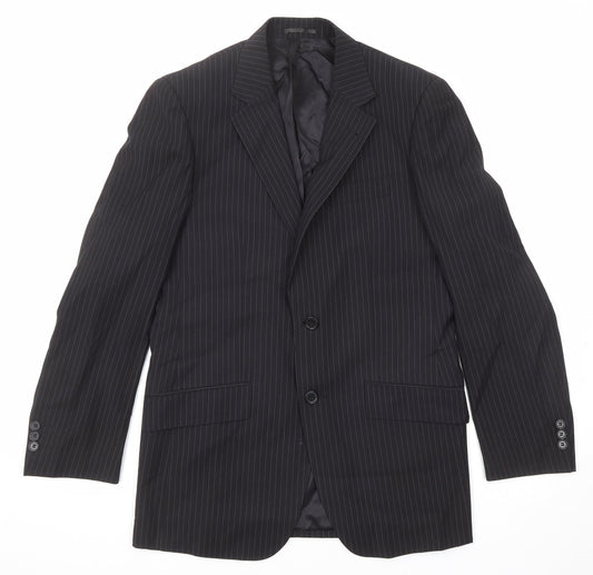 Mens UK Size 36 Burton Regular Black Suit Jacket