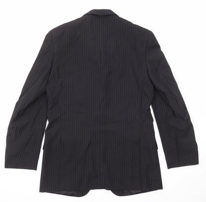 Mens UK Size 36 Burton Regular Black Suit Jacket