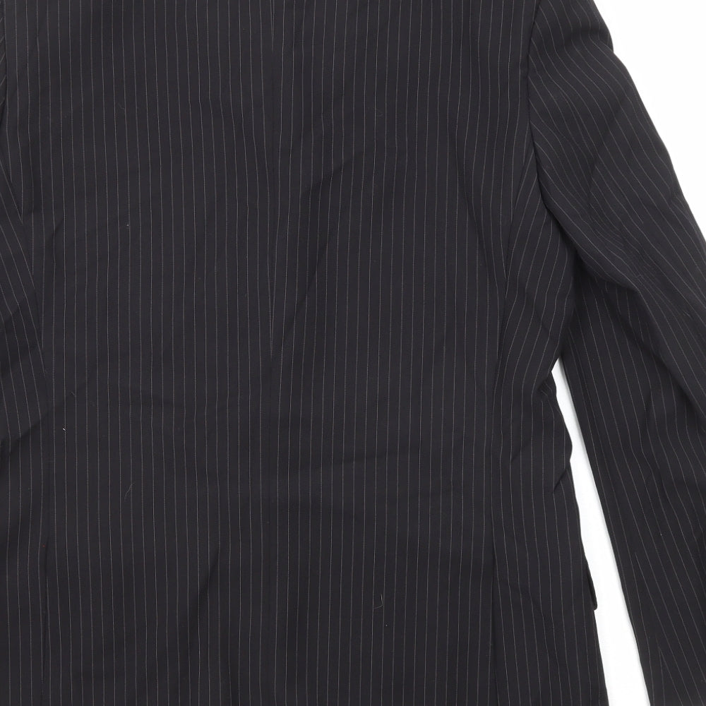 Mens UK Size 36 Burton Regular Black Suit Jacket