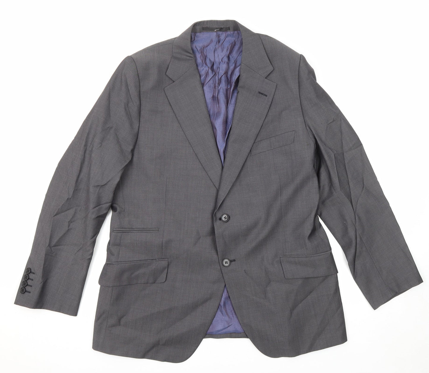 Mens UK Size 44 Marks and Spencer Regular Grey Suit Jacket