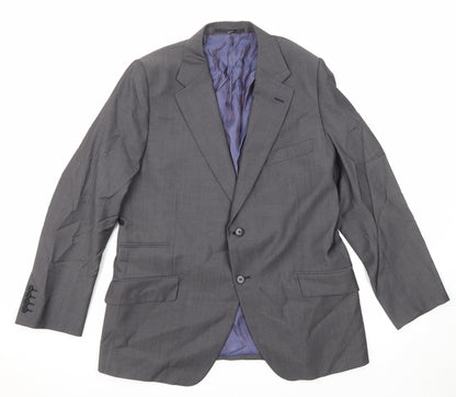 Mens UK Size 44 Marks and Spencer Regular Grey Suit Jacket
