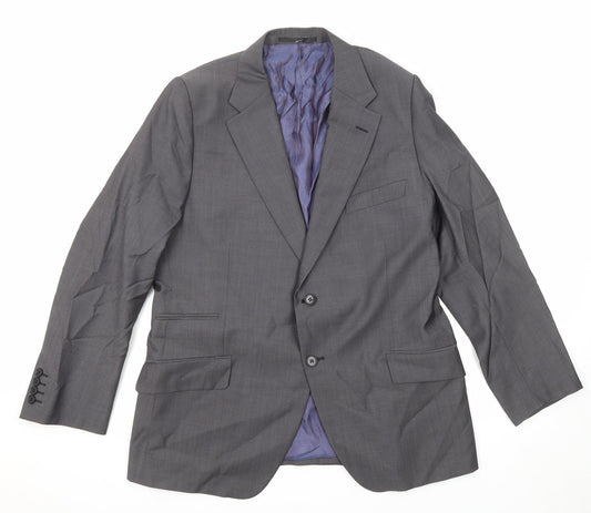 Mens UK Size 44 Marks and Spencer Regular Grey Suit Jacket