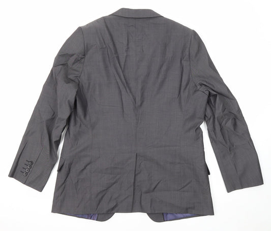 Mens UK Size 44 Marks and Spencer Regular Grey Suit Jacket
