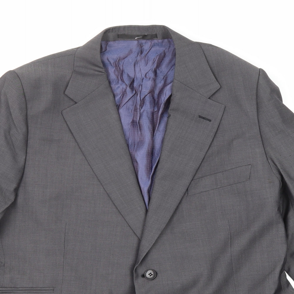 Mens UK Size 44 Marks and Spencer Regular Grey Suit Jacket