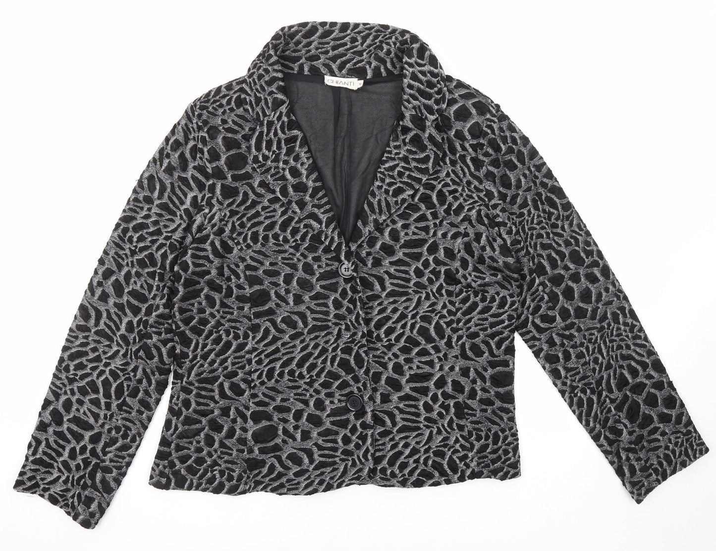 Womens UK Size 18 CHIANTI Black Jacket