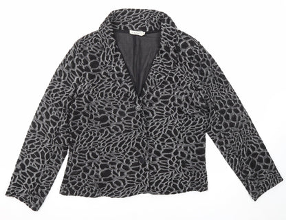 Womens UK Size 18 CHIANTI Black Jacket
