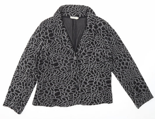 Womens UK Size 18 CHIANTI Black Jacket