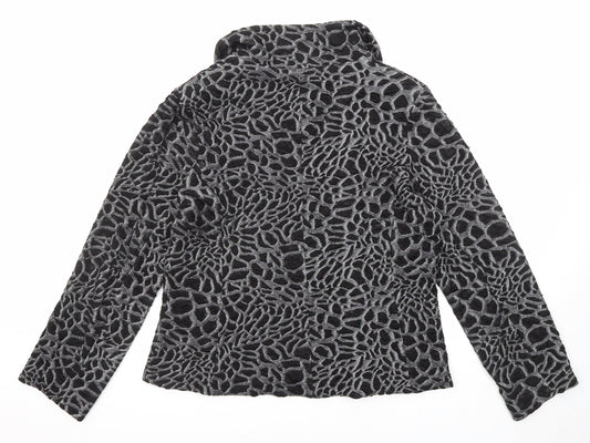 Womens UK Size 18 CHIANTI Black Jacket