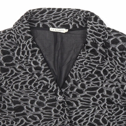 Womens UK Size 18 CHIANTI Black Jacket