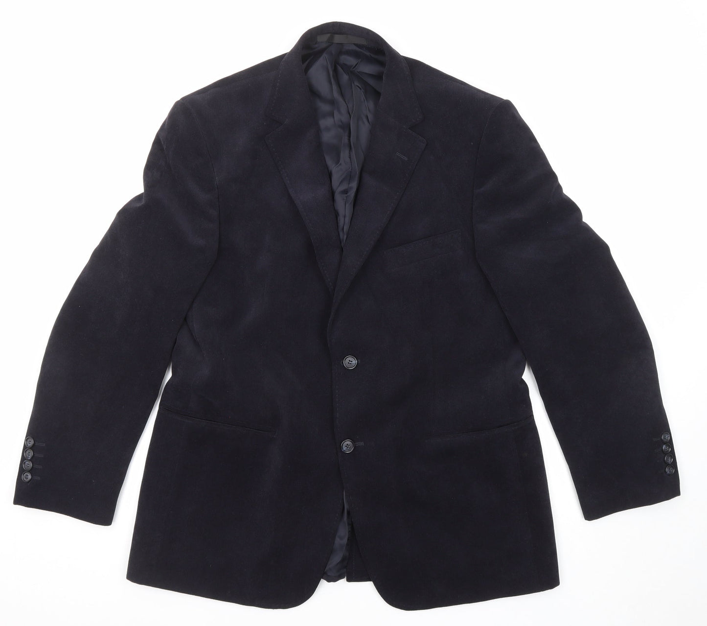 Mens UK Size 40 Marks and Spencer Regular Blue Suit Jacket