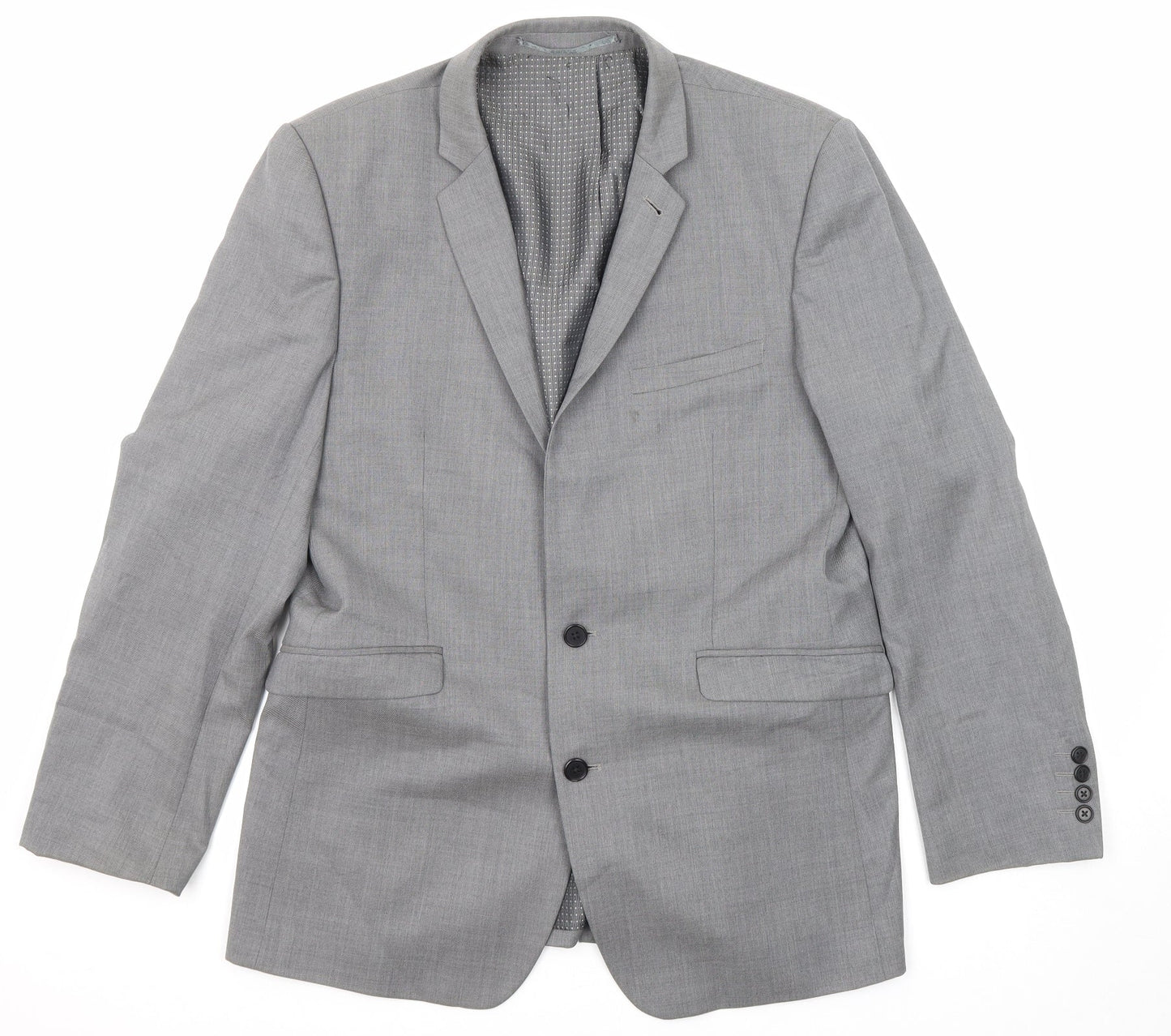 Mens UK Size 40 NEXT Regular Grey Suit Jacket