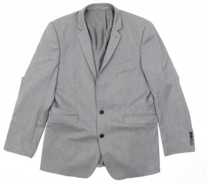 Mens UK Size 40 NEXT Regular Grey Suit Jacket