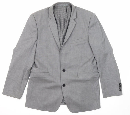 Mens UK Size 40 NEXT Regular Grey Suit Jacket