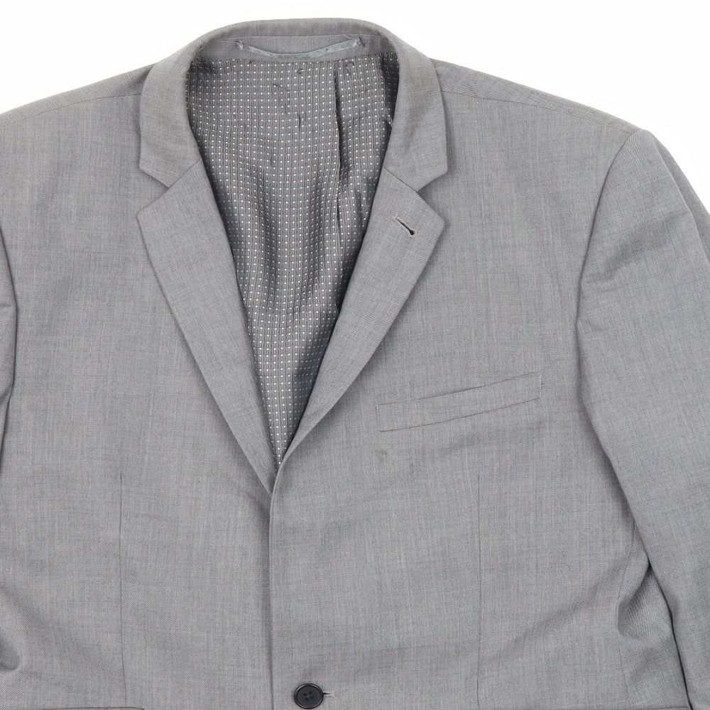 Mens UK Size 40 NEXT Regular Grey Suit Jacket