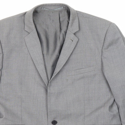 Mens UK Size 40 NEXT Regular Grey Suit Jacket