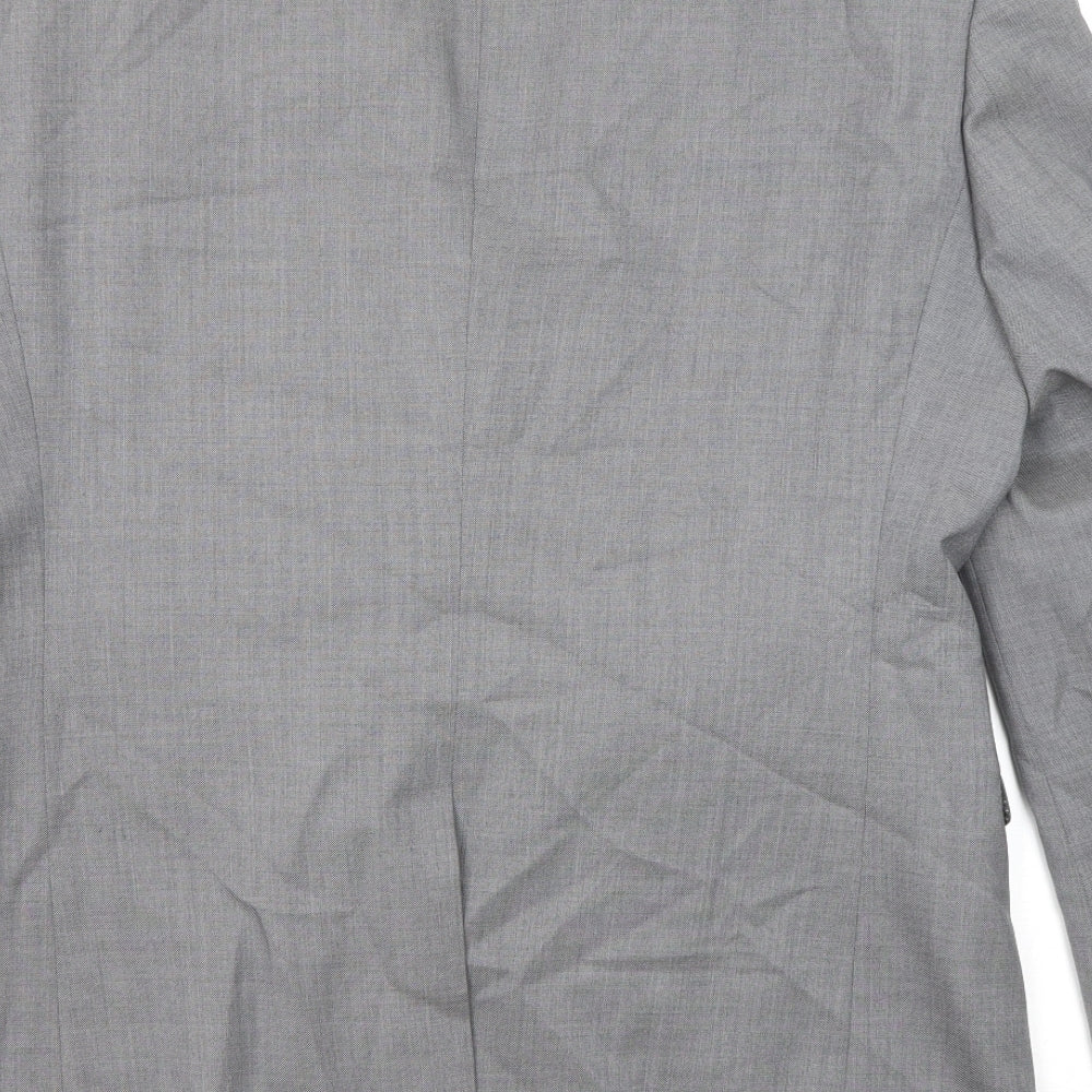 Mens UK Size 40 NEXT Regular Grey Suit Jacket