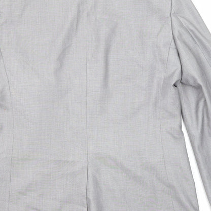 Mens UK Size 40 Butler & Webb Regular Grey Suit Jacket