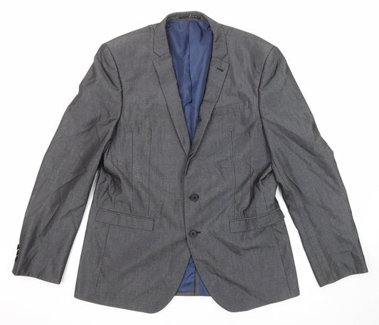 Mens UK Size 42 NEXT Regular Grey Suit Jacket