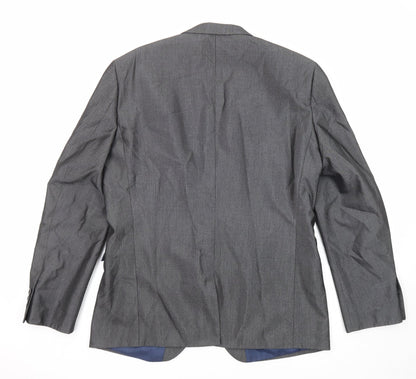 Mens UK Size 42 NEXT Regular Grey Suit Jacket