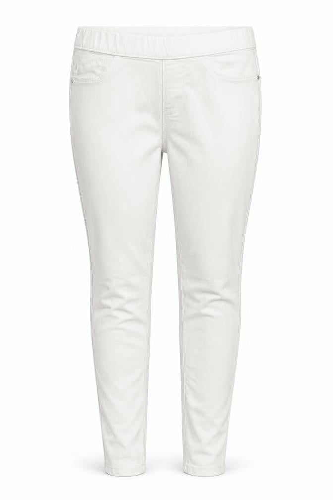 Womens UK Size 6 Denim & Co. Regular Fit Jegging White Jeans
