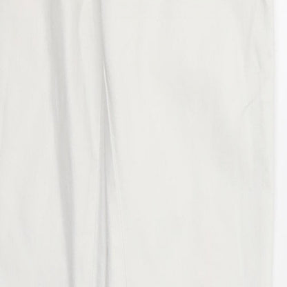 Denim & Co. Womens White Cotton Jegging Jeans Size 6 Regular