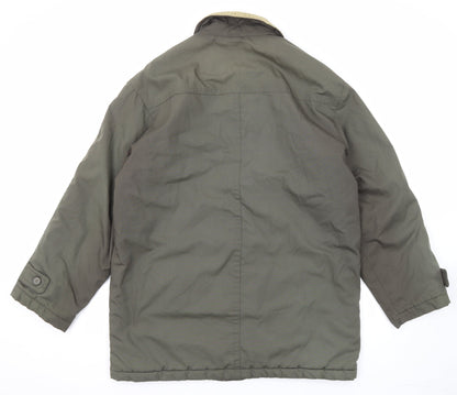 Mens UK Size S Greenwoods Green Jacket