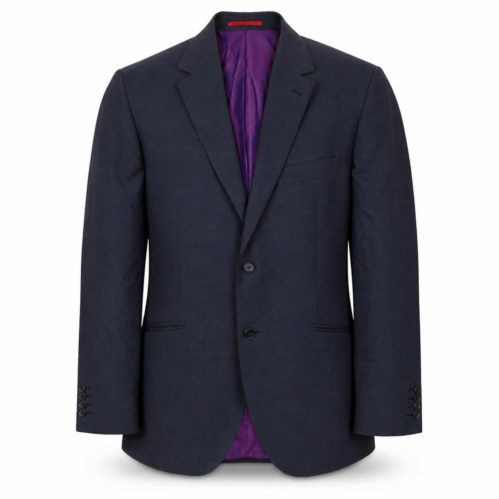 Mens UK Size 42 Howick Tailored Regular Blue Suit Jacket