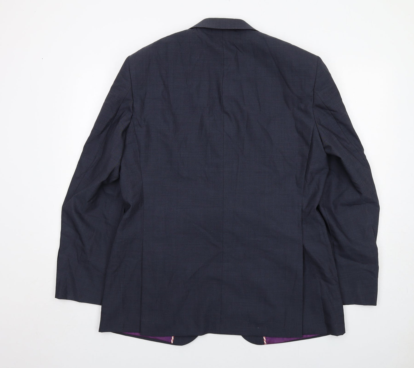 Mens UK Size 42 Howick Tailored Regular Blue Suit Jacket