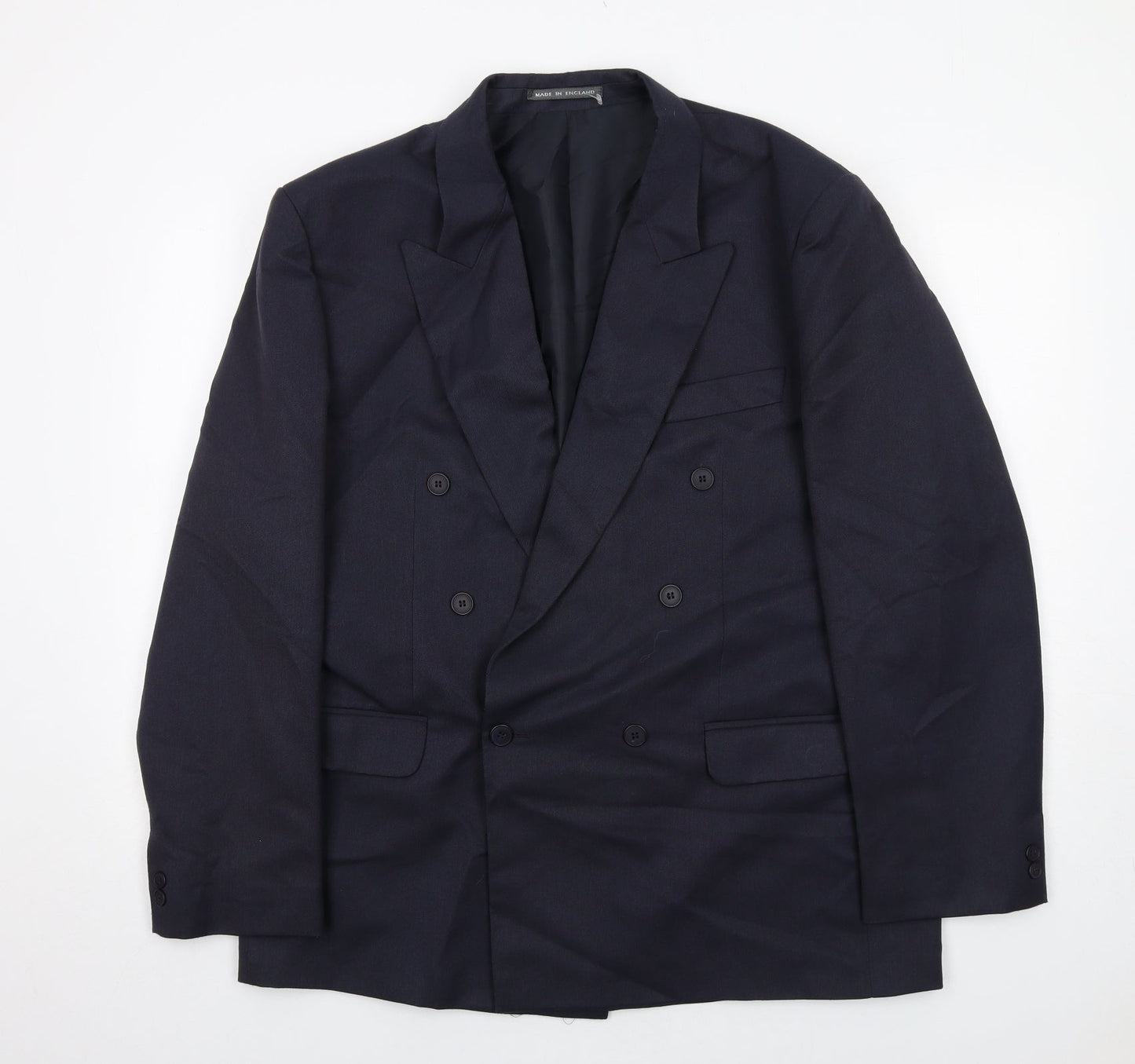 Mens UK Size 44 Classics Regular Blue Suit Jacket