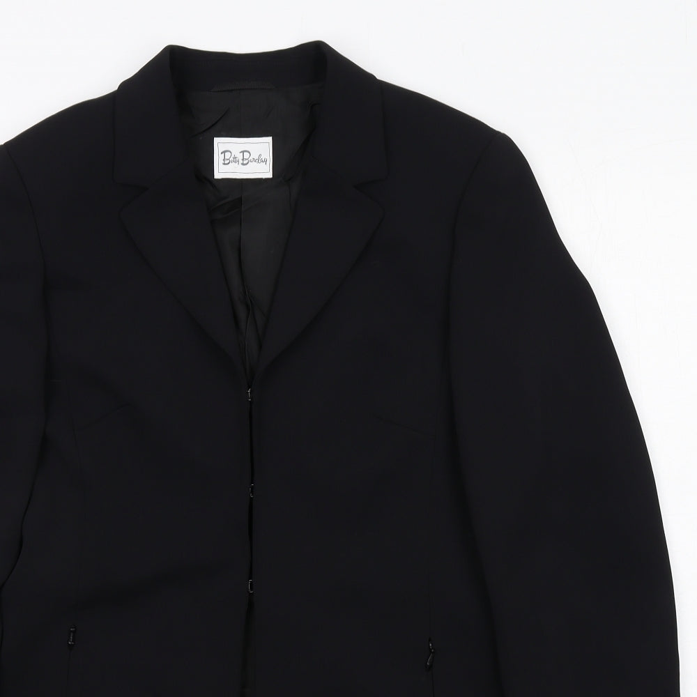 Womens UK Size 10 Betty Barclay Black Jacket