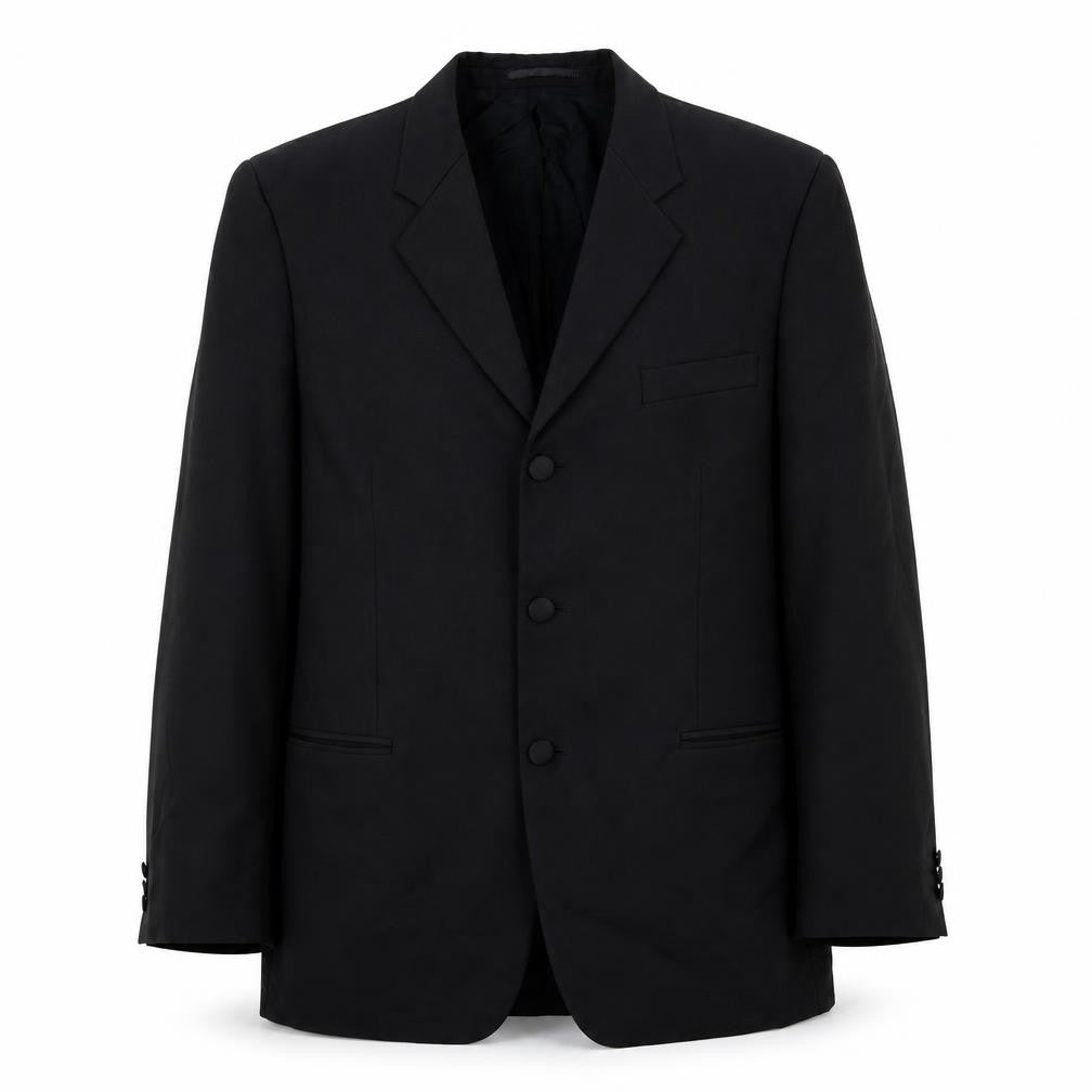 Mens UK Size 42 Scott & Taylor Regular Black Suit Tuxedo