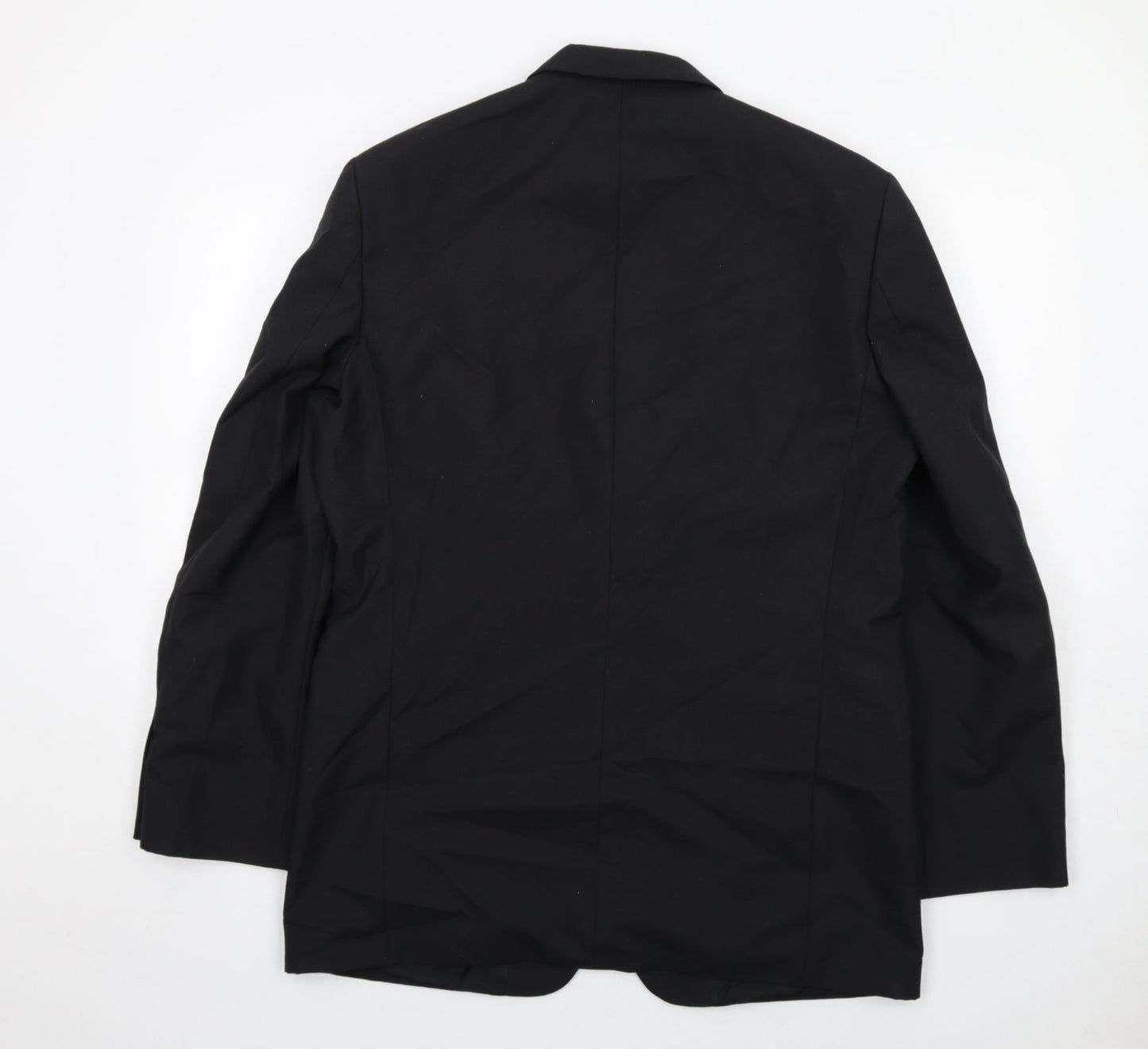 Mens UK Size 42 Scott & Taylor Regular Black Suit Tuxedo