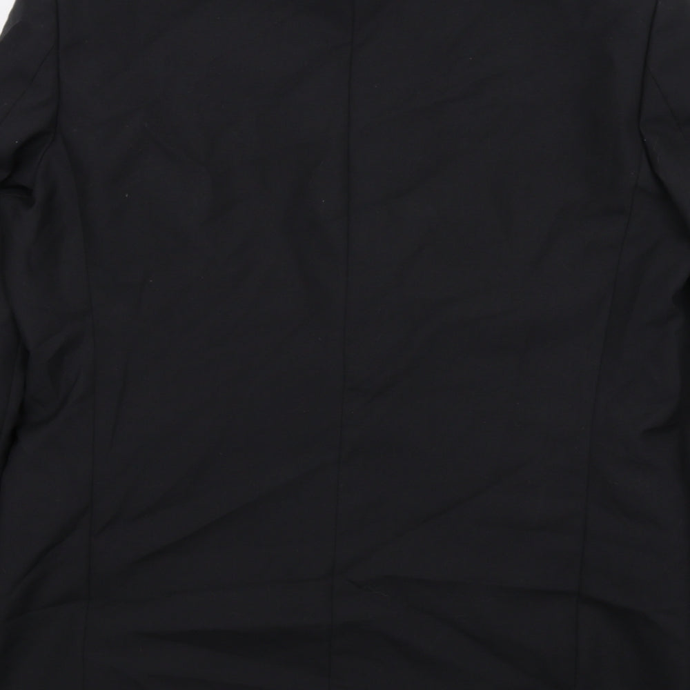 Mens UK Size 42 Scott & Taylor Regular Black Suit Tuxedo