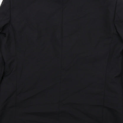 Mens UK Size 42 Scott & Taylor Regular Black Suit Tuxedo