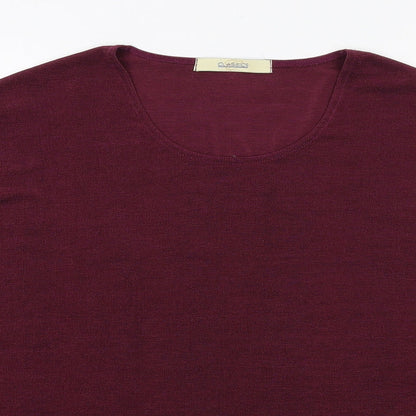 Classics Womens Purple Polyester Basic T-Shirt Size 32 Round Neck