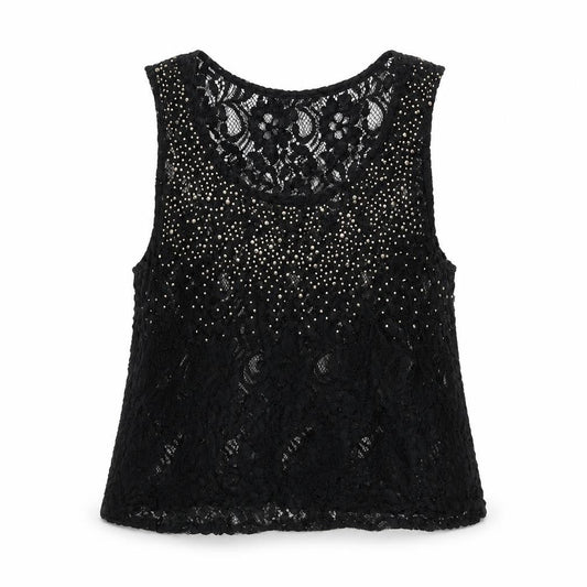 Womens UK Size 16 Select Black Basic Tank