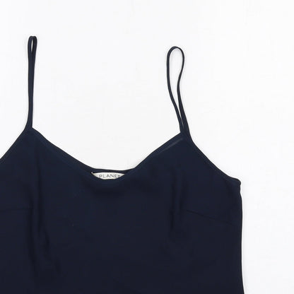 Womens UK Size 8 Planet Blue Camisole Tank