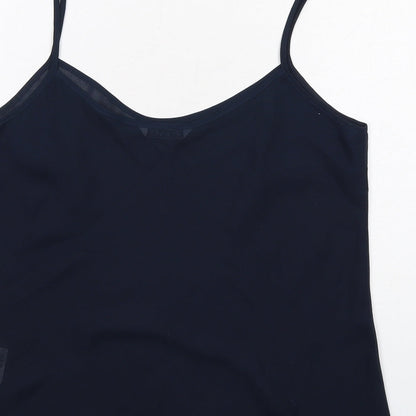 Womens UK Size 8 Planet Blue Camisole Tank