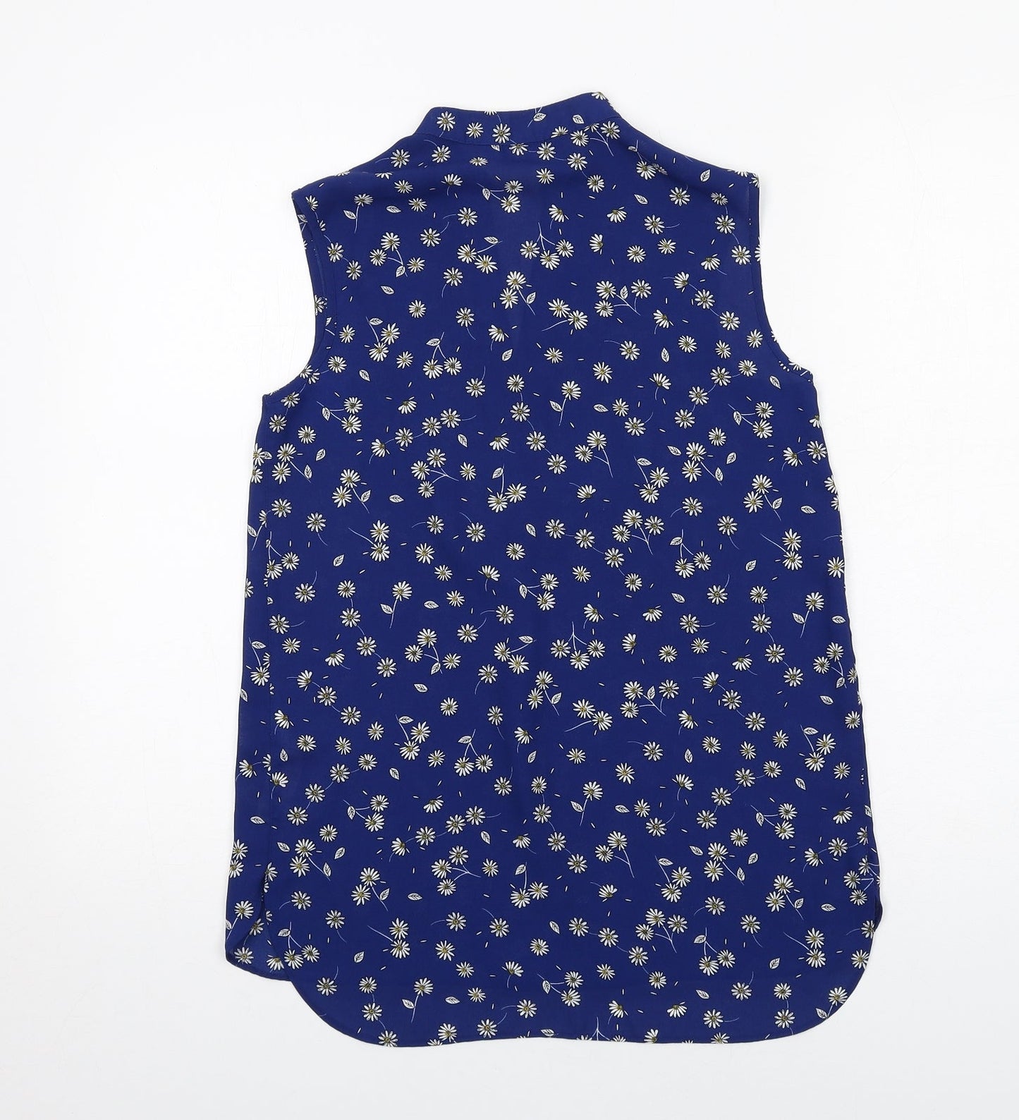 Womens UK Size 6 Dorothy Perkins Blue Basic Blouse